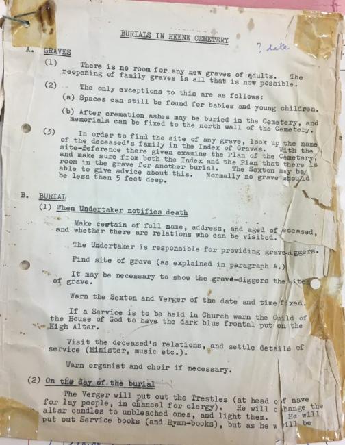 This page was possibly part of the letter dated 3rd March 1977
