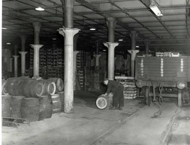 St. Pancras Undercroft Beer Barrel Store