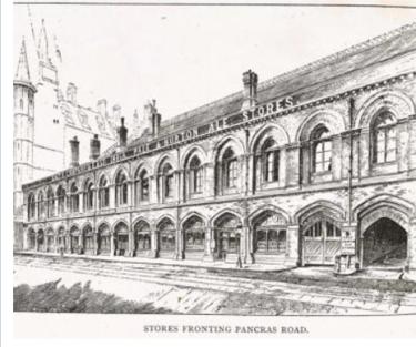 St. Pancras Station Beer Bottling Industry