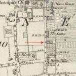 Map showing where Clump Square was situated.