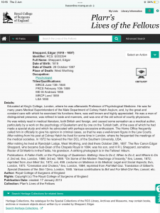 From Parr's Lives of the Fellows