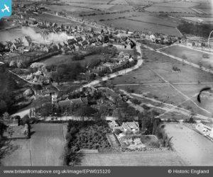 Pelsall c.1926 (from Britain From Above)