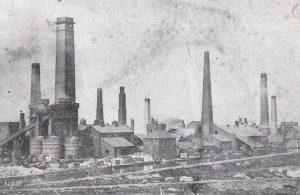 Pelsall coal and ironworks (courtesy of Pelsall History Centre)