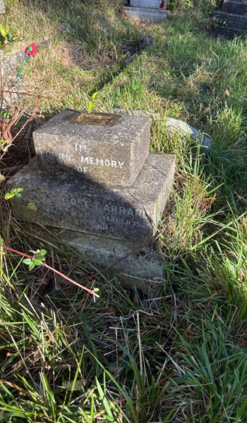 Image of the headstone for Blanche Garrard
