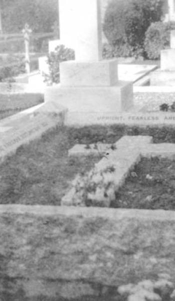 James Lawson (buried 1925) headstone