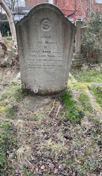 Image of headstone for Frances Waddy