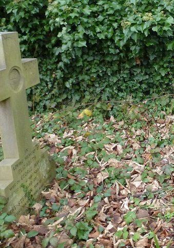 Photograph of headstone for Elizabeth Haylor